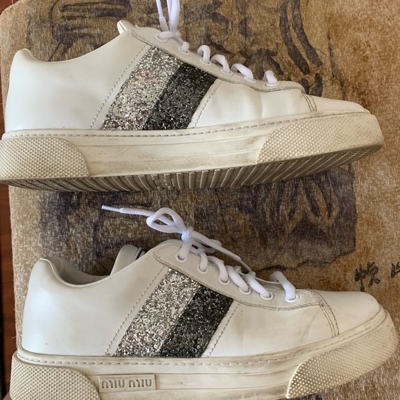 Miu Miu 100% authentic woman’s sneakers size 39 - Picture 8 of 16